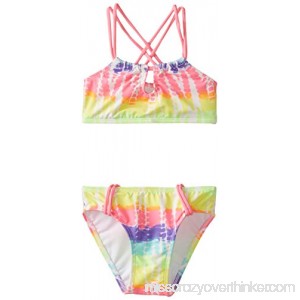 Jantzen Little Girls' 2 Piece Tye Dye Print Bikini Little Girls B00U27O96M